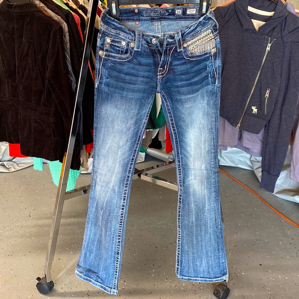 Miss Me Jeans - Style Signature Boot JE8220BL Color LT 468